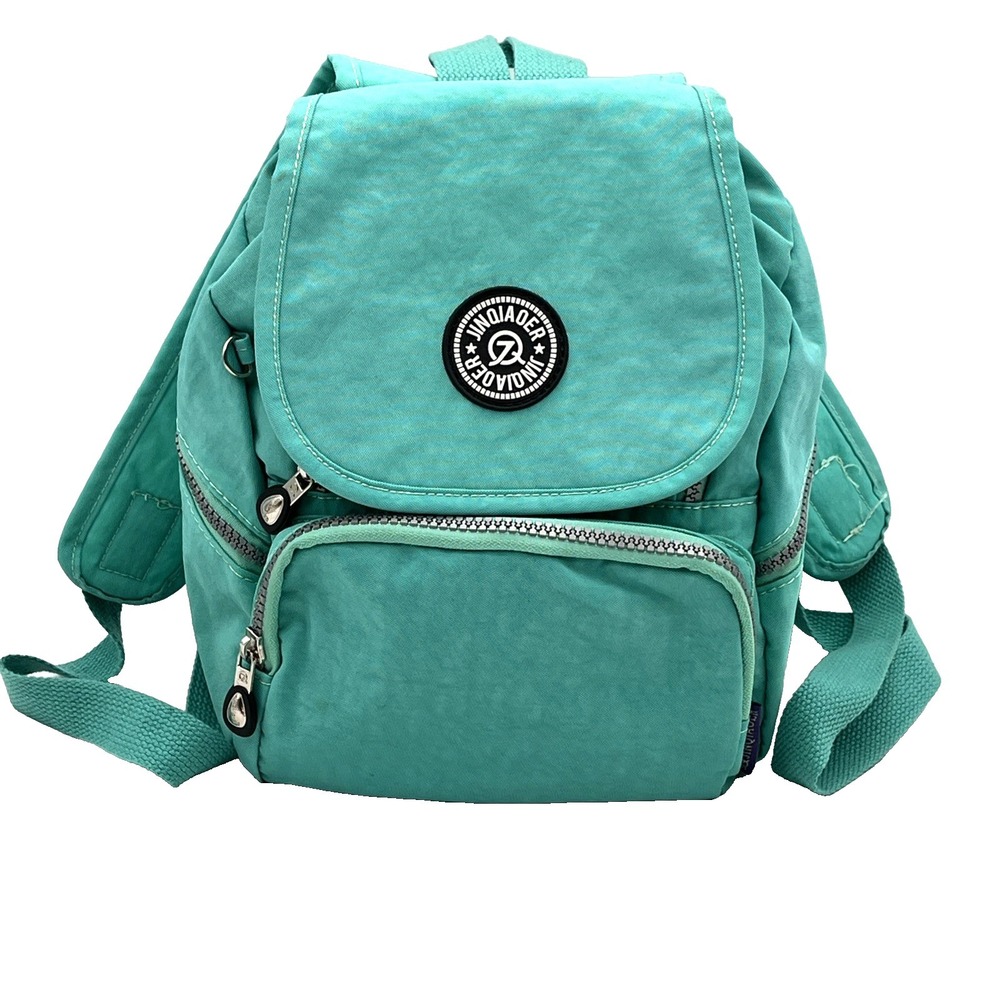 Jinqiaoer Mini‎ Backpack Mint Zippers Great Shape